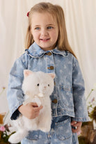 Jamie Kay Snuggle Bunnies - Moon The Kitty (Snow)