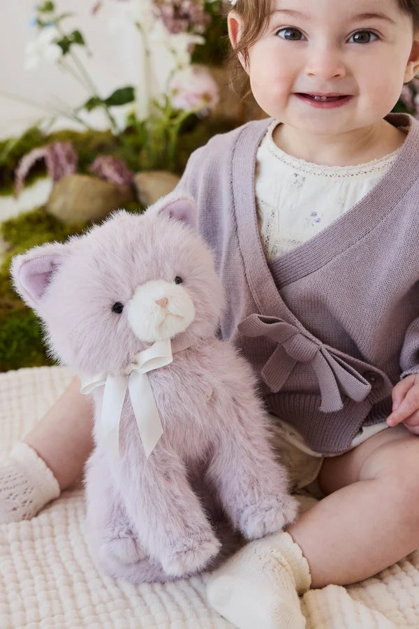 Jamie Kay Snuggle Bunnies - Moon The Kitty (Violet)