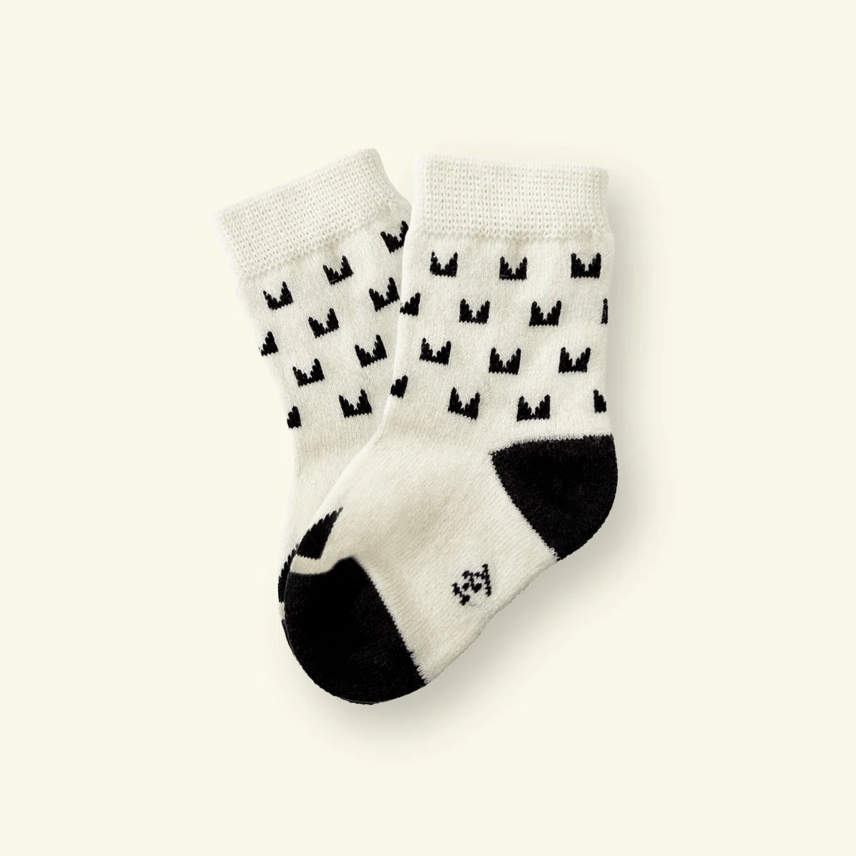 Mosey by Lamington Merino Wool Baby Socks (Pixel)
