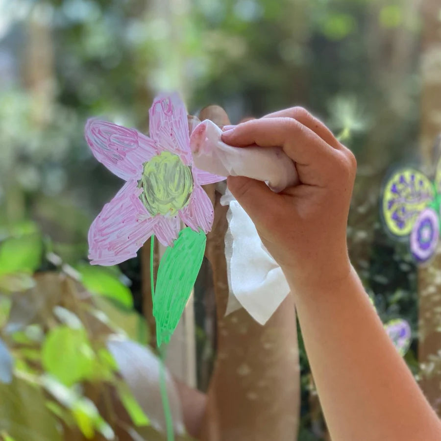 Tiger Tribe Movable Window Art (Butterflies)