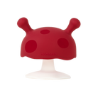 Mombella Mushroom Soothing Teether (Chimney Red)