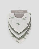 Little Linen Muslin Bib 5pk (Turtle Bay)