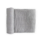 Little Unicorn Cotton Muslin Swaddle (Grey Stripe)