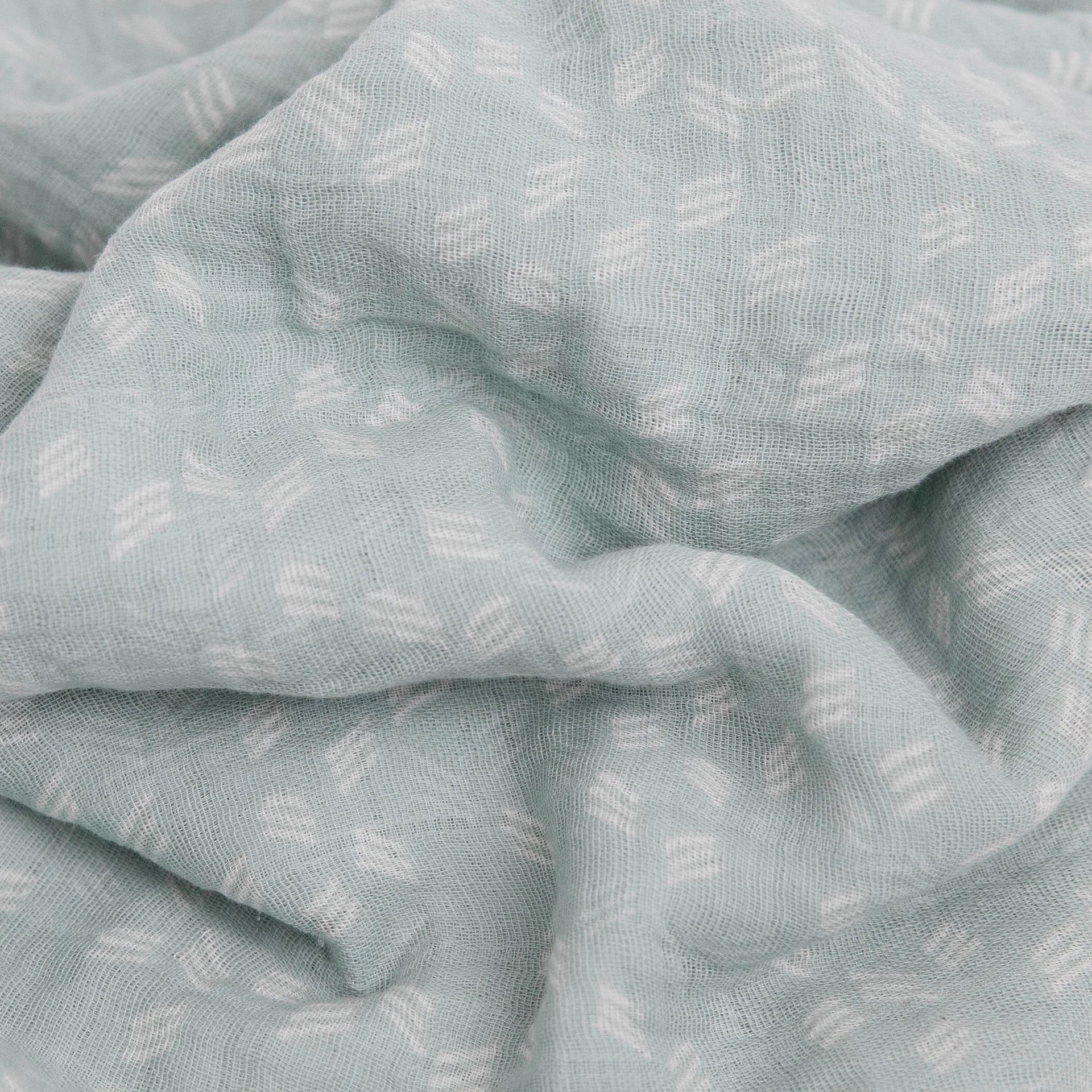 Little Unicorn Cotton Muslin Swaddle (Misty Field)