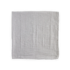 Little Unicorn Cotton Muslin Swaddle (Grey Stripe)