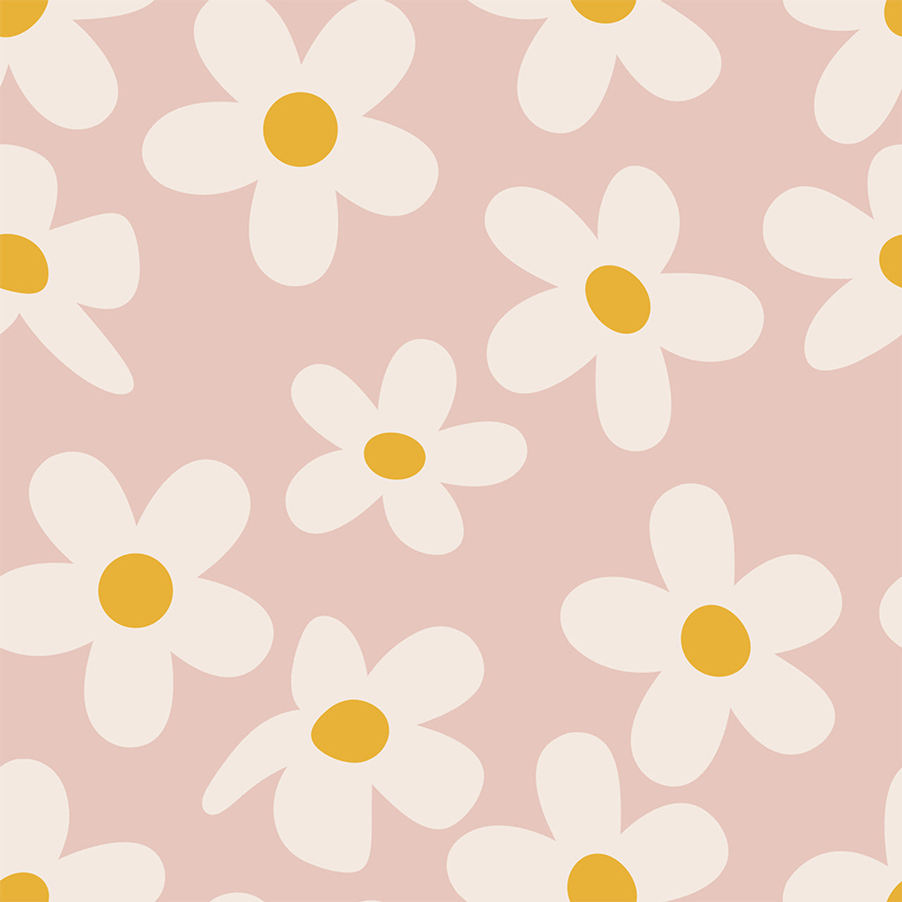 Alimrose Muslin Swaddle (Large Daisies)