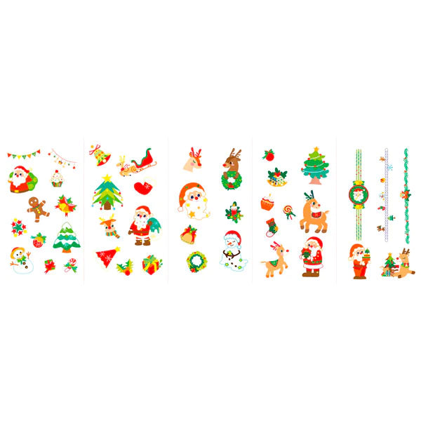 Avenir Nail Stickers & Tattoos (Christmas)