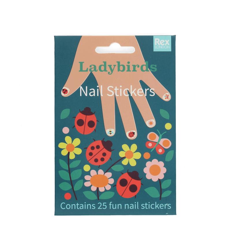 Rex London Nail Stickers (Ladybird)