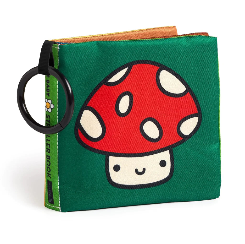 Mudpuppy Crinkle Fabric Stroller Book (Nature Baby)