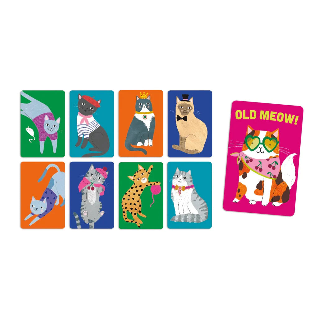 Mudpuppy Old Meow Card Game