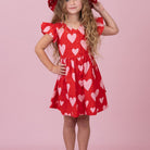 oobi astra dress in big heart print  a classic oobi print