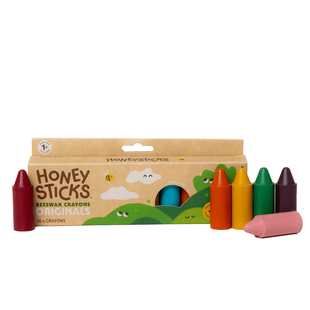 Honey Sticks Beeswax Crayons Originals (10pk)