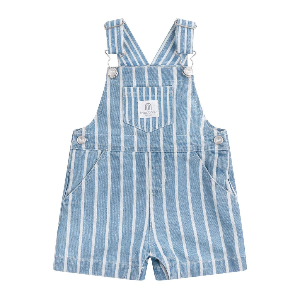 KYND Baby Woven Overalls (Washed Denim)