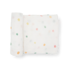 Little Unicorn Cotton Muslin Swaddle (Party Dots)