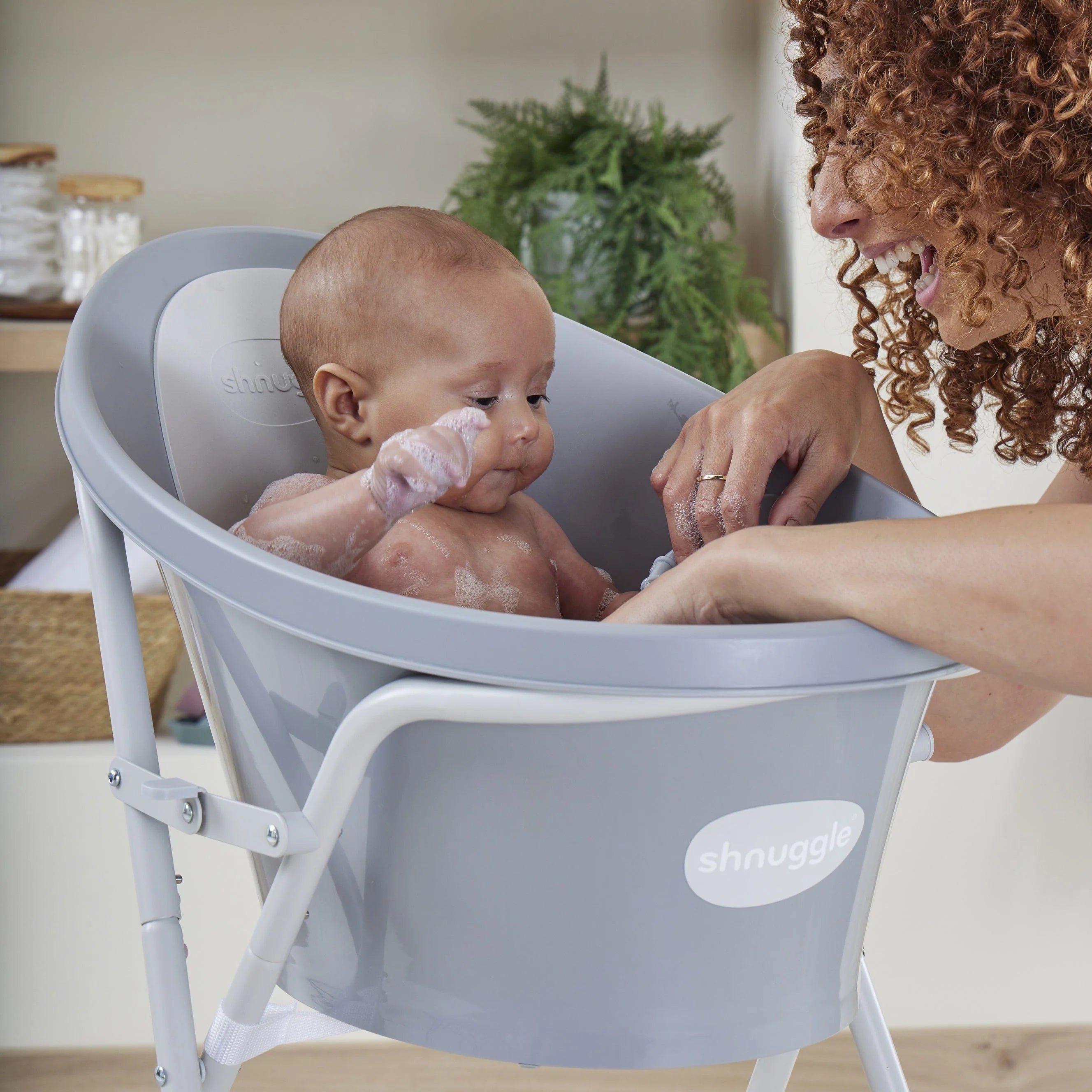 Shnuggle Baby Bath (Pebble Grey)