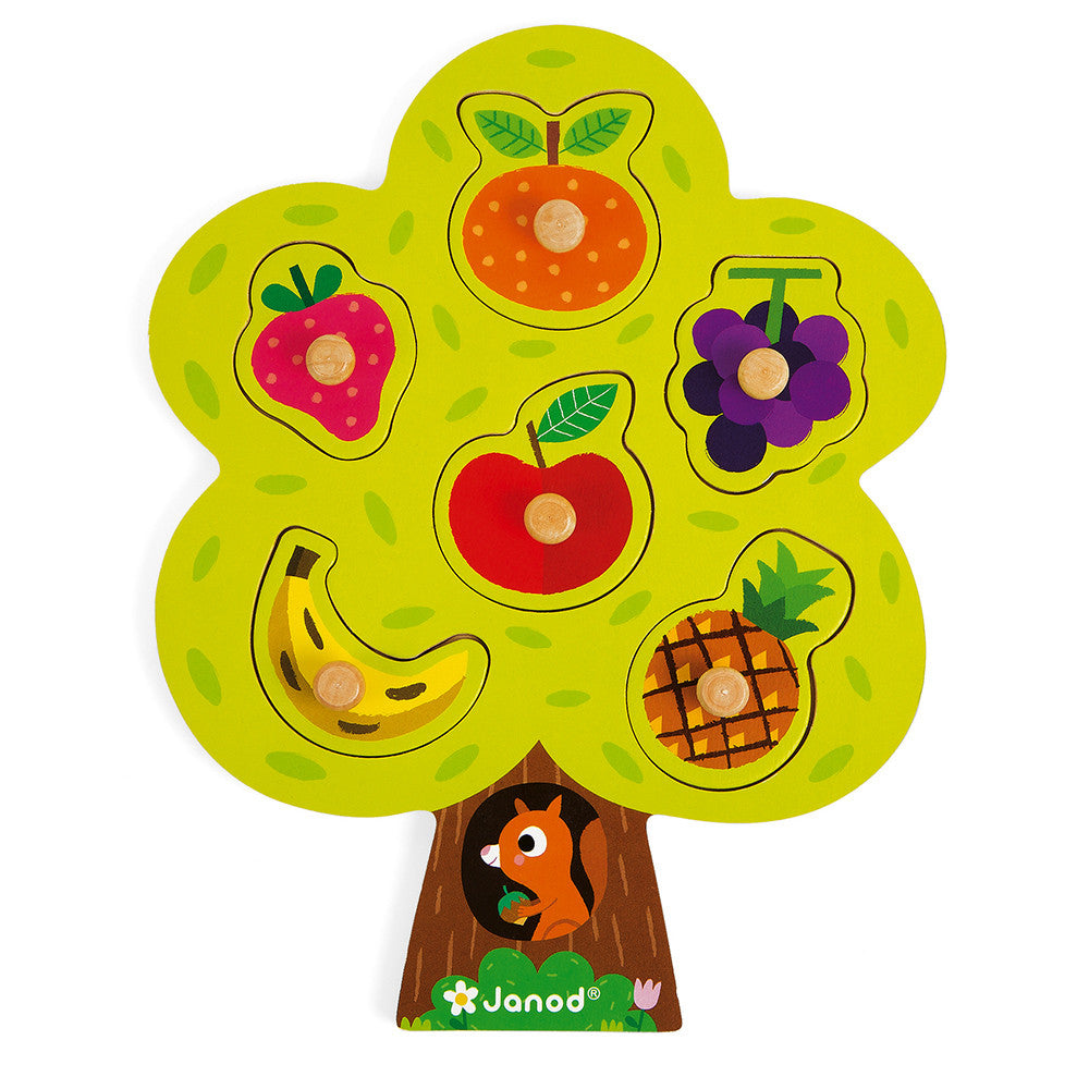 Janod Peg Puzzle (Fruit)