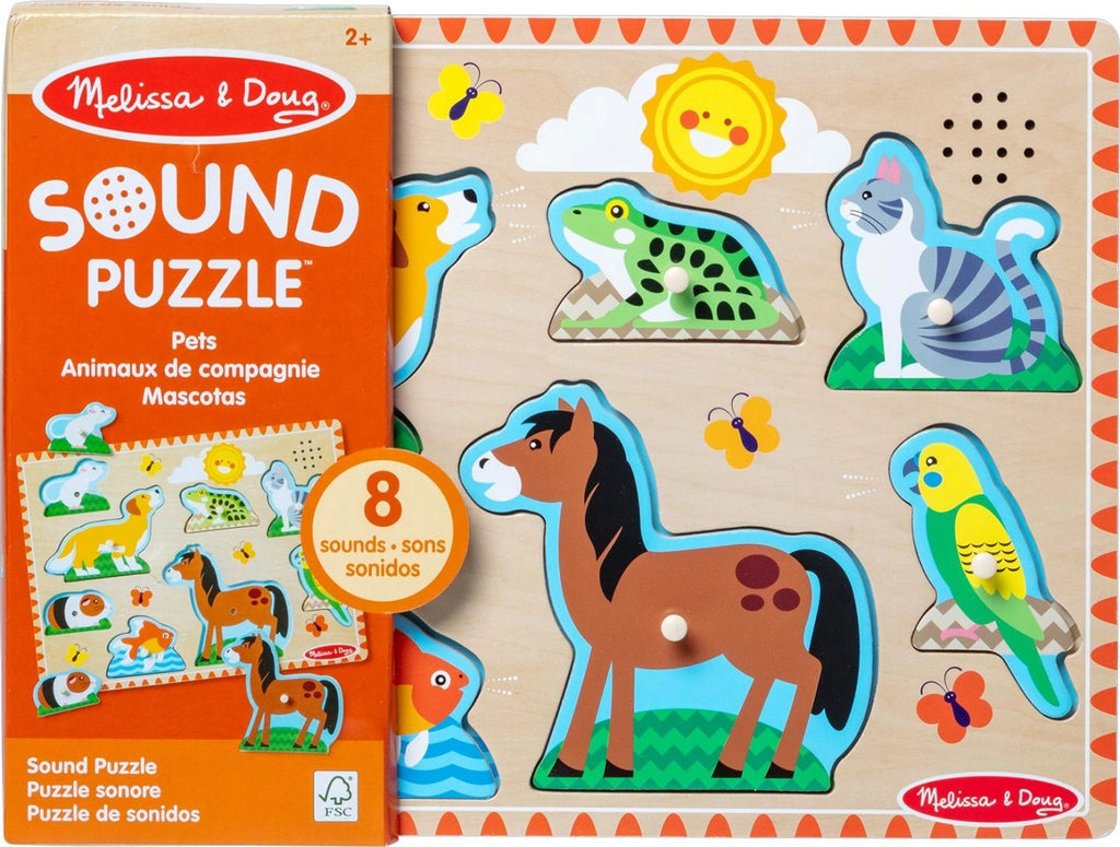Melissa & Doug Sound Puzzle (Pets)