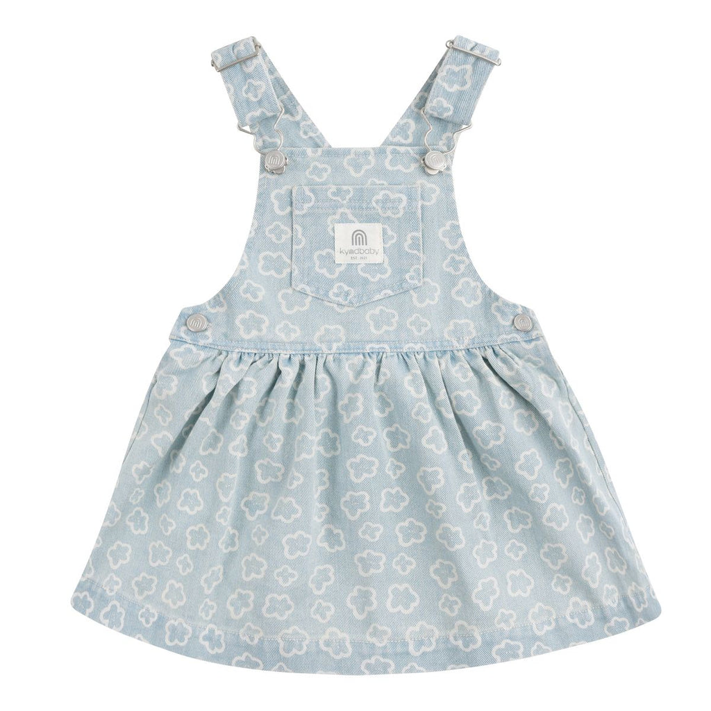 KYND Baby Pinafore Dress (Washed Denim) - Baby