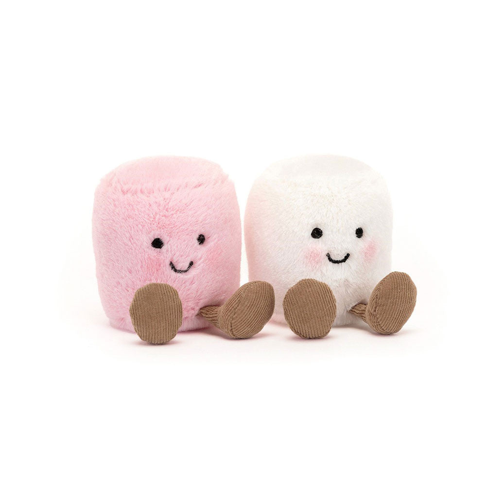 Jellycat Amuseables Pink & White Marshmallows