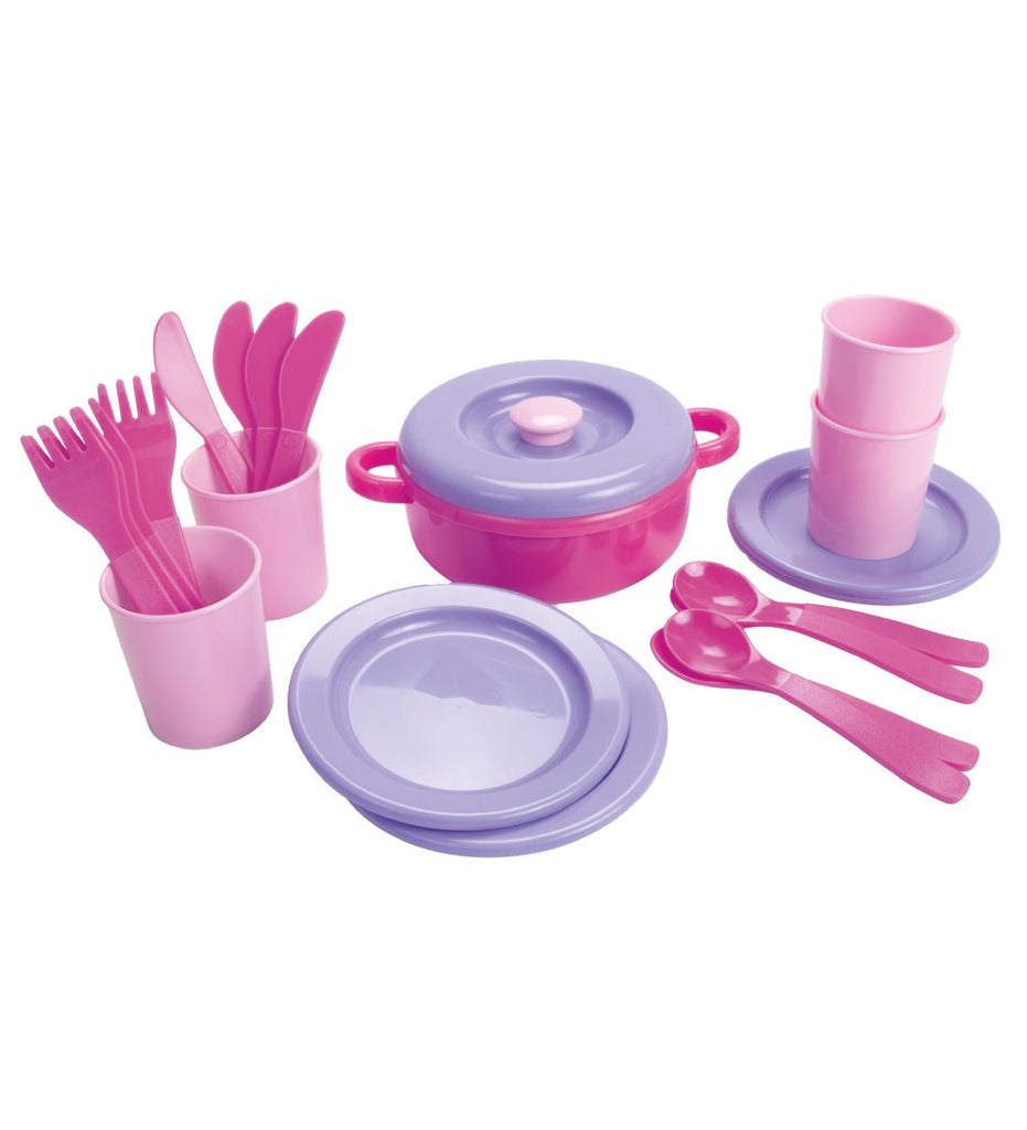 Dantoy Pink Dinner Set