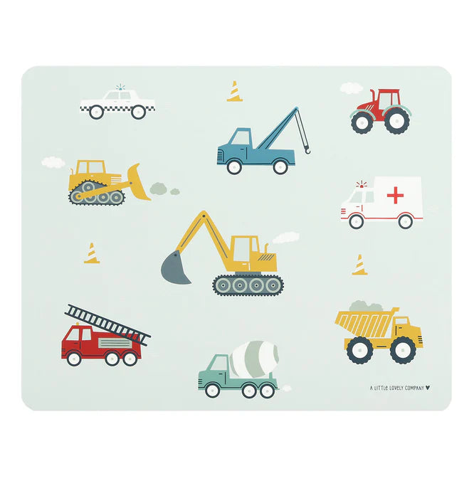 A Little Lovely Company Placemat (Vehicles)