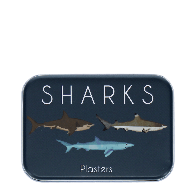 Rex London Plasters In A Tin 30pk (Sharks)