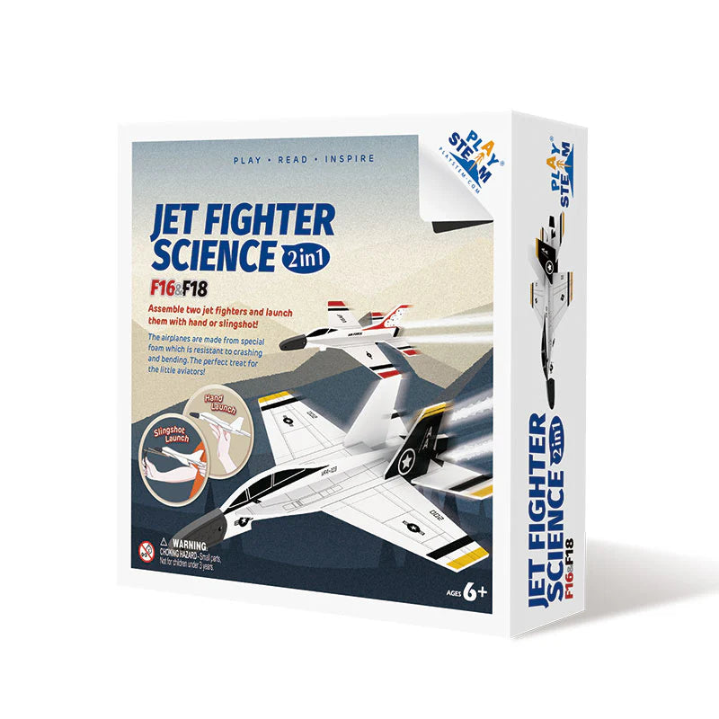 PlaySTEM Jet Fighter Science 2-in-1 (F16 & F18)
