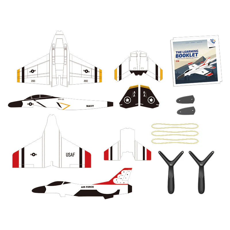 PlaySTEM Jet Fighter Science 2-in-1 (F16 & F18)