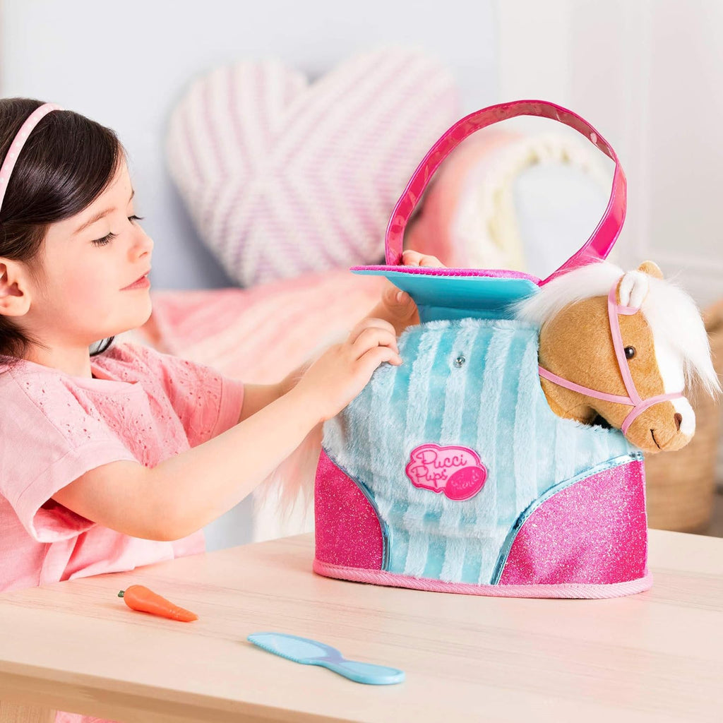 Pucci Pup Heart & Stripes Pony in a Bag