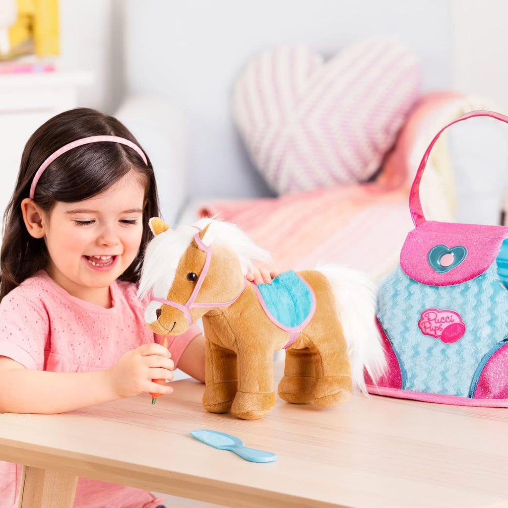 Pucci Pup Heart & Stripes Pony in a Bag