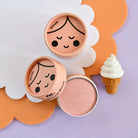 No Nasties Kids Pressed Eco Blush Powder (Peach)