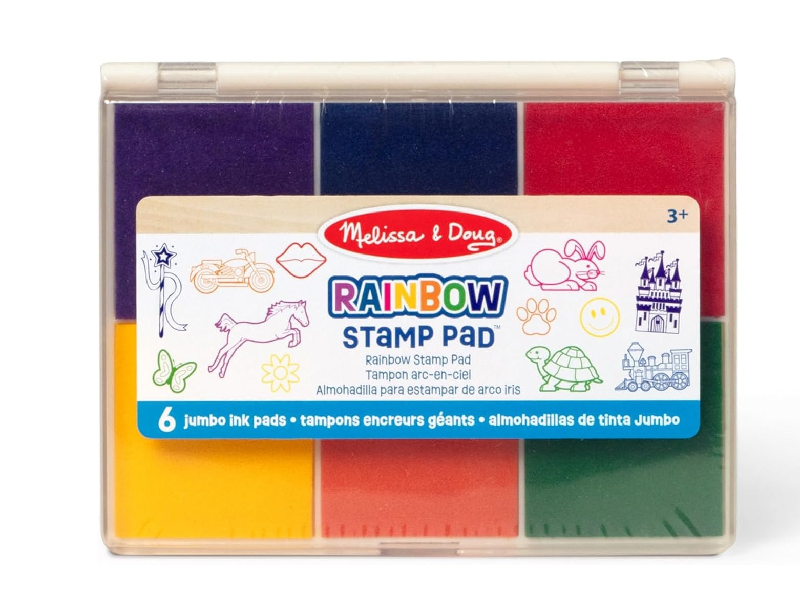 Melissa & Doug Rainbow Stamp Pad