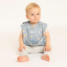 All 4 Ella Recycled Pouch Bib (Crocodile)