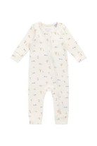 Jamie Kay Organic Cotton Reese Zip Onepiece (Savannah Animals Tofu)