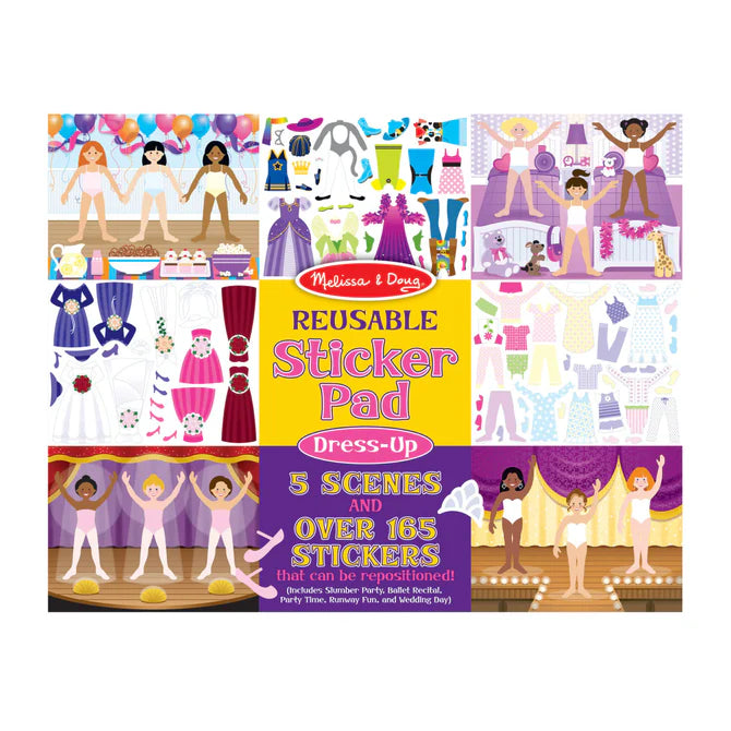 M&D Reusable Sticker Pad (Dress Up)