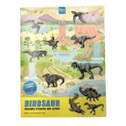 Rex London Reusable Stickers & Scenes (Prehistoric Land)