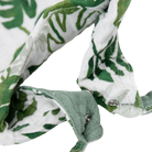 Little Unicorn Cotton Muslin Reversible Bandana Bib (Tropical Leaf)