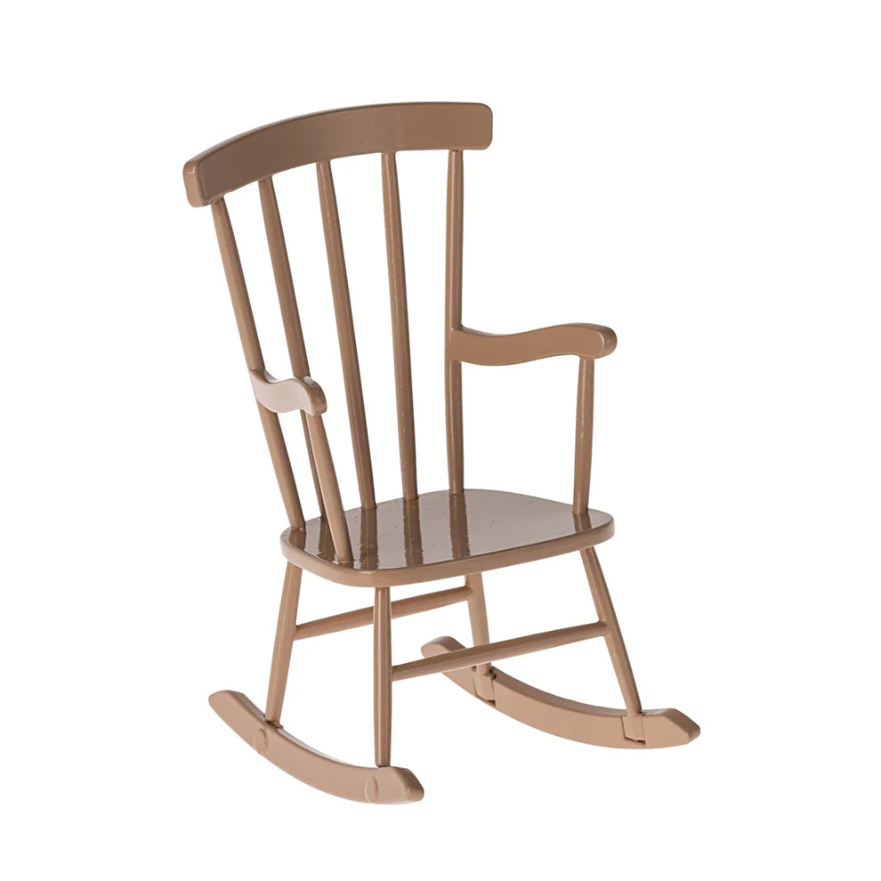 Maileg Rocking Chair Mouse (Dark Powder)