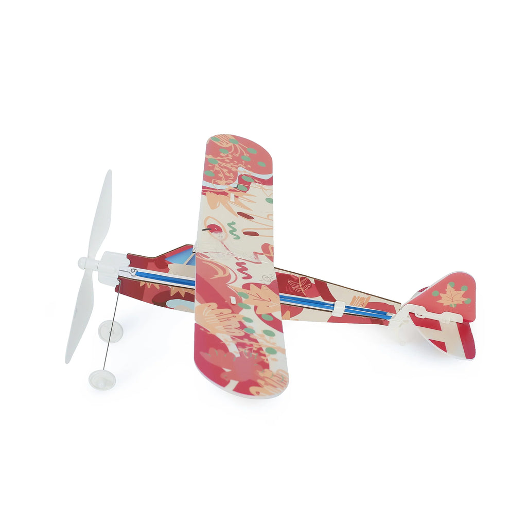PlaySTEM Rubberband Aeroplane Science (High Wing)