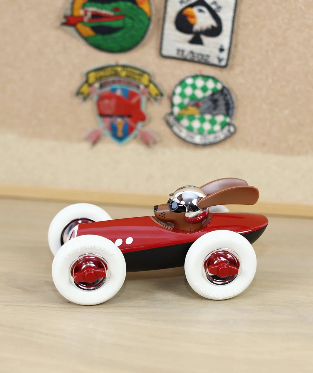 Playforever Rufus Patrick Car (Red)