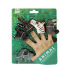 Rex London Animal Finger Puppets Set of 5 (Safari)