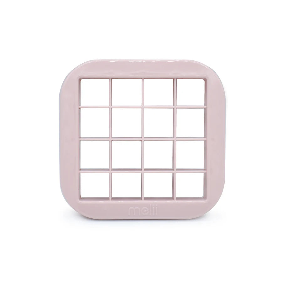 Melii Bite Sized Sandwich Cutter - Squares & Triangles (Pink/Grey)