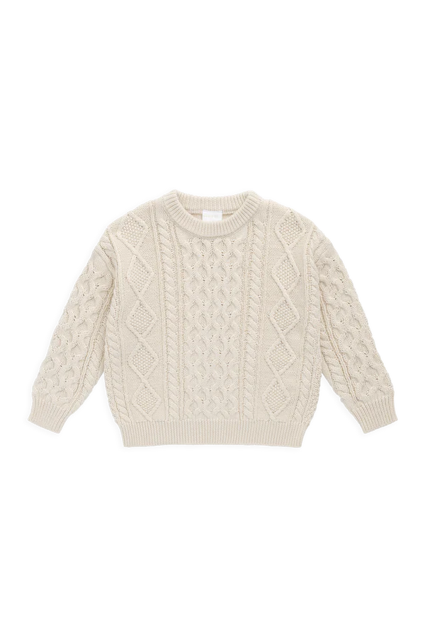 Jamie Kay Sawyer Knit Jumper (Vanilla)