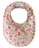 Alimrose Scallop Baby Bib (Rose Garden)