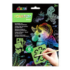 Avenir Scratch With Stencil (Dinos)