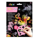 Avenir Scratch With Stencil (Unicorns)