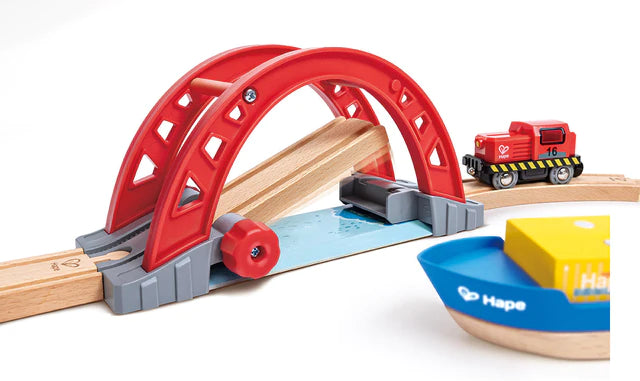 Hape Sea & Rail Cargo Transportation Set