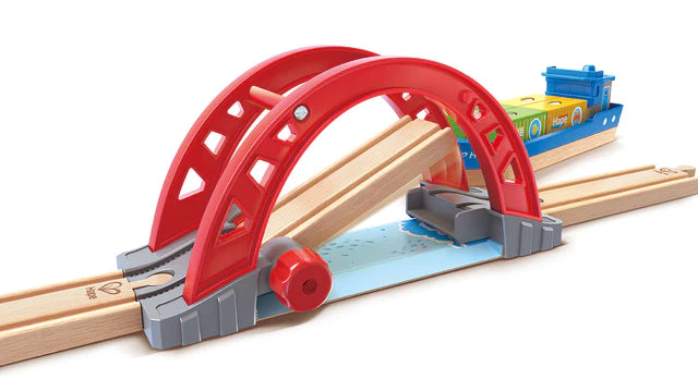 Hape Sea & Rail Cargo Transportation Set