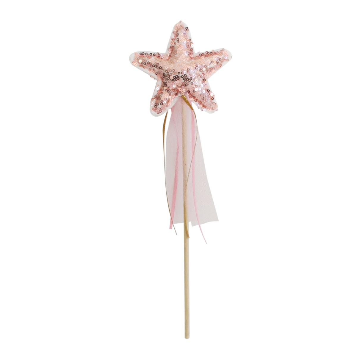 Alimrose Sequin Star Wand (Rose Gold)