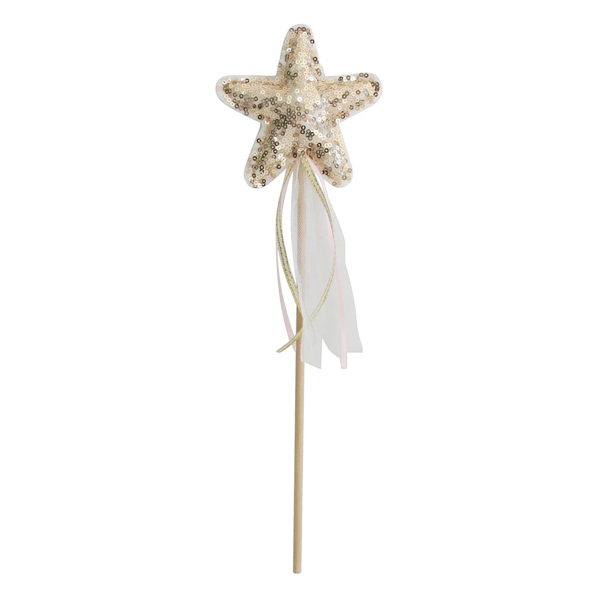 Alimrose Sequin Star Wand (Gold)